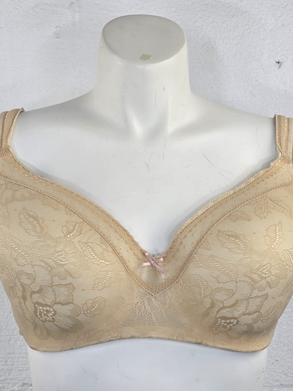 Cacique Lace Covered Full-Coverage Balconette Bra